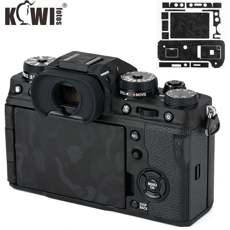 Kiwi Anti-scratch Camera Body Sticker Protective Skin Film Kit For Fuji  Fujifilm Xt4 X-t4 Shadow Black Camera Decoration - Body Parts - AliExpress