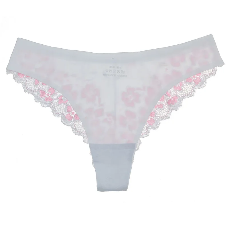 Meet'r Sexy Panties Women Lace Low-waist Briefs Female Breathable Embroidery Underwear Transparent G String Underpant Lingerie Lace Panties Female Underwear Women Panties Womens Underwear