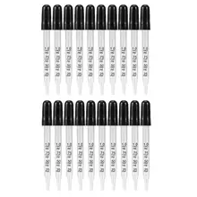 Conta gotas de vidro exato da medida da escala da pipeta de 20 pces para laboratórios