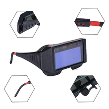 Затемняющие сварочные очки защитные сварочные очки маска шлем анти-флог антибликовые очки 1 шт. Черный A/черный B Новинка