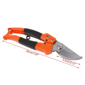 

High Carbon Steel Pruning Shears Garden Tool Grafting Cutting Pruners 8"/200mm