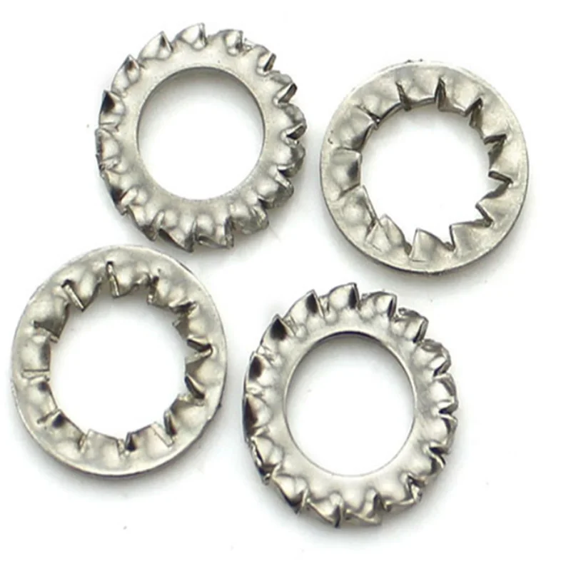 M3-M16 Shakeproof Lock Washers External Toothed Serrated Tooth A2 Stainless