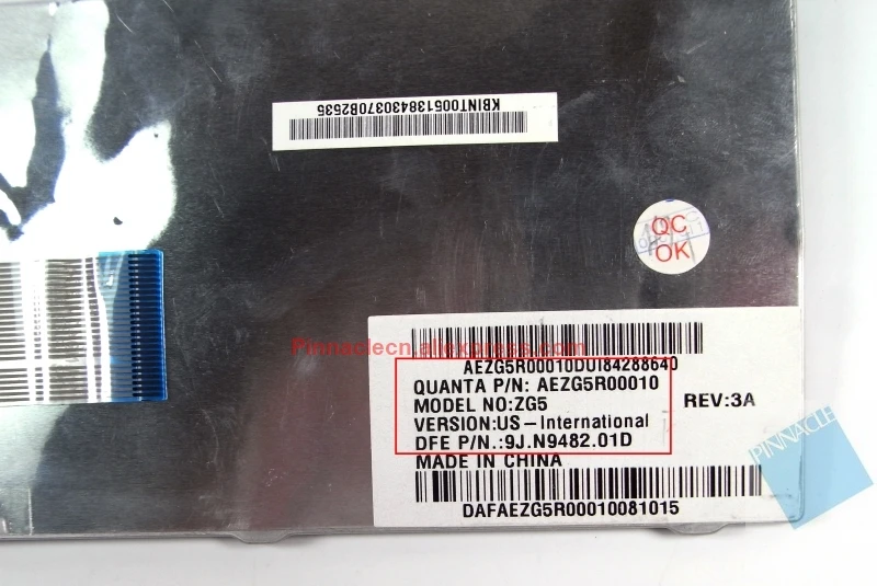 Kbint00513 Tastiera Aezg5R00010 Per Acer Aspire One A110 A150 Zg5