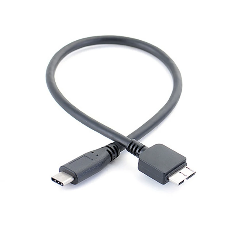 

USB 3.1 Type C to USB 3.0 Micro B Cable Connector Adapter For Hard Drive Smartphone Mobile Phone PC