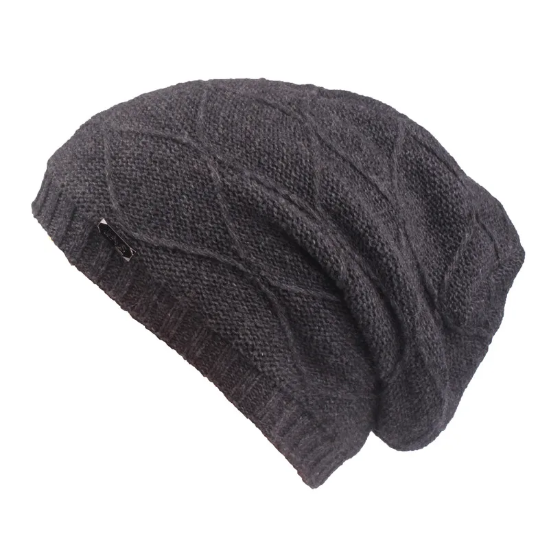 hat gray Xthree зимние шапочки вязаные шапочки шерстяные вязаные шапки шарф с подкладкой мужские шапочки зимние шапки для мужчин шапочки - Цвет: hat gray