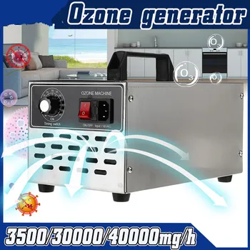 

220V/110V Ozone Generator Air Purifiers 28g/40g Ozonator Ozonizer with Timing Home Office Car Air Purify Deodorizer