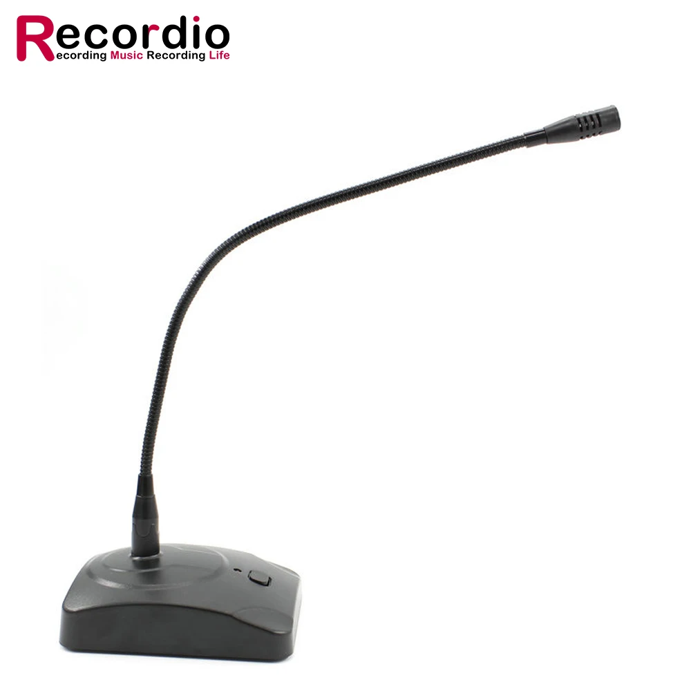 Microfono USB A Condensatore A Collo D'oca Con Base Antiscivolo, Per Conferenze, Gaming, Live Streaming E Lezioni Online