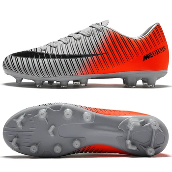 

Men Ankle Football Train Shoes Turf TF Flat Classic Soccer Boots Women Sneakers Lightweight Kids Indoor Futsal Sneakers Unisex