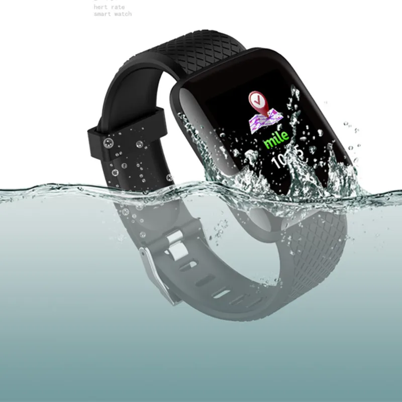 Smart D13 2020 Bracelet Fitness Tracker Heart Rate Blood Pressure Monitor Smart Band IP67 Waterproof Sports For Android IOS+Box