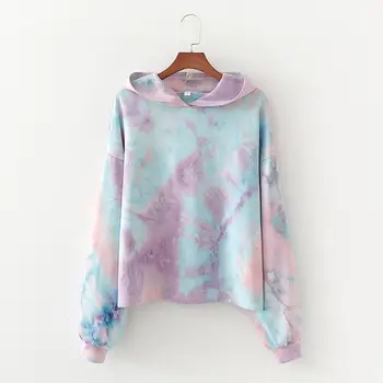 

2020 New Fashion Brand Women Sweatershirt Hooded Pullovers Print Streetwear Full Regular Broadcloth
