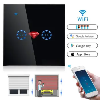 

WiFi Smart Curtain Switch ForTuya Smart Life Electric Motorized Curtain Blind Roller Shutter Works with Alexa and Google Home