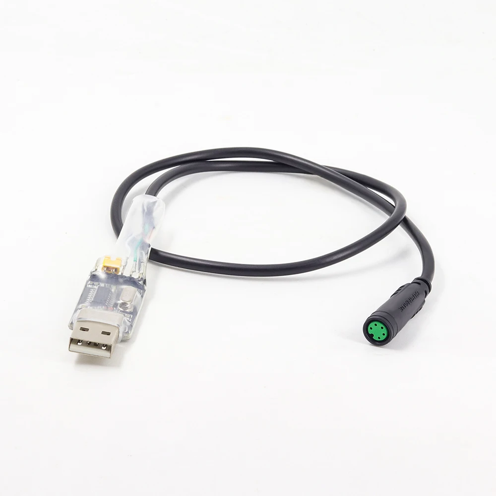 Ebike USB кабель для программирования для Bafang BBS01 BBS02 BBS03 BBSHD Середина привода двигателя Электрический велосипед аксессуары кабель