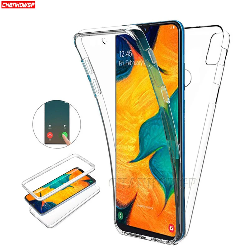 Двойной чехол с полным покрытием для Samsung Galaxy A50 A30 A70 A20 A20E A10 A40 S10 S10e S9 S8 Plus S7 Edge J2 J8 J6