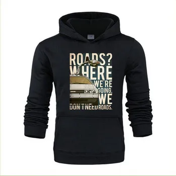 

Back To The Future Hoodie Back To The Future Hoodies Warm Long Sleeve Pullover Hoodie Popular Hoodies High Quality Men's