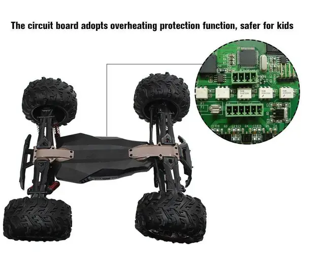 RCtown XINLEHONG TOYS RC Car 9125 2.4G 1:10 1/10 Scale Racing Cars Car Supersonic Truck Off-Road Vehicle Buggy Electronic Toy 5