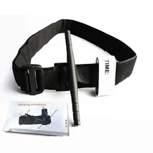 1 шт. Открытый Туризм Портативный первой помощи Быстрый Медленный выпуск Пряжка медицина; Армия Тактический одна рука аварийный жгут-ремень