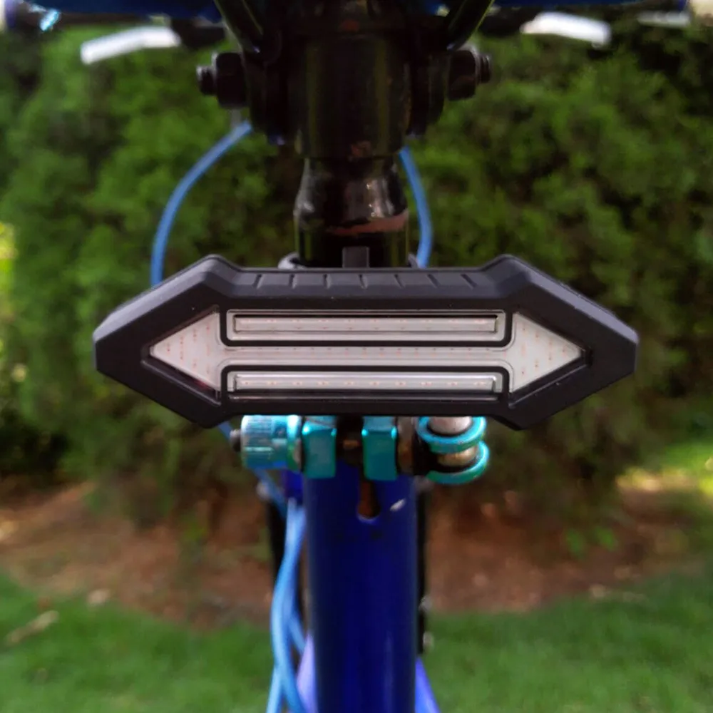 Пульт дистанционного управления беспроводной MTB велосипед задний фонарь сигнала поворота светильник индикатор светодиодный светильник черный Туризм Высокое качество# OX