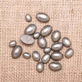 

Hot selling new popular New Cabochon elegant practical fashion natural stone egg shaped hematite interface
