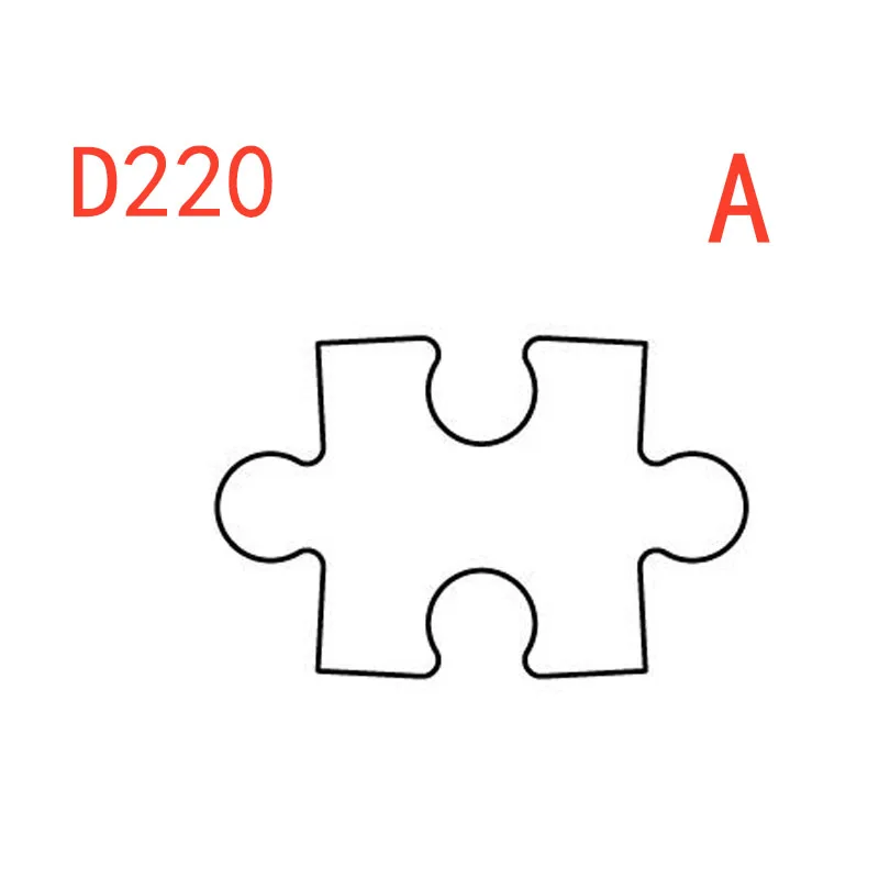 Home-made knife A JINZHI D220 jigsaw нож плесень неограниченный jigsaw кожаный поднос подставка лазерный Нож Плесень ручной работы кожаные товары DIY - Цвет: Home-made knife A