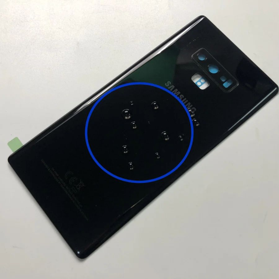 Задняя крышка для батареи samsung, стекло, note9, для samsung Galaxy Note 9, N960, SM-N960F, N9600, N960U, N960F, задняя крышка из стекла, чехол