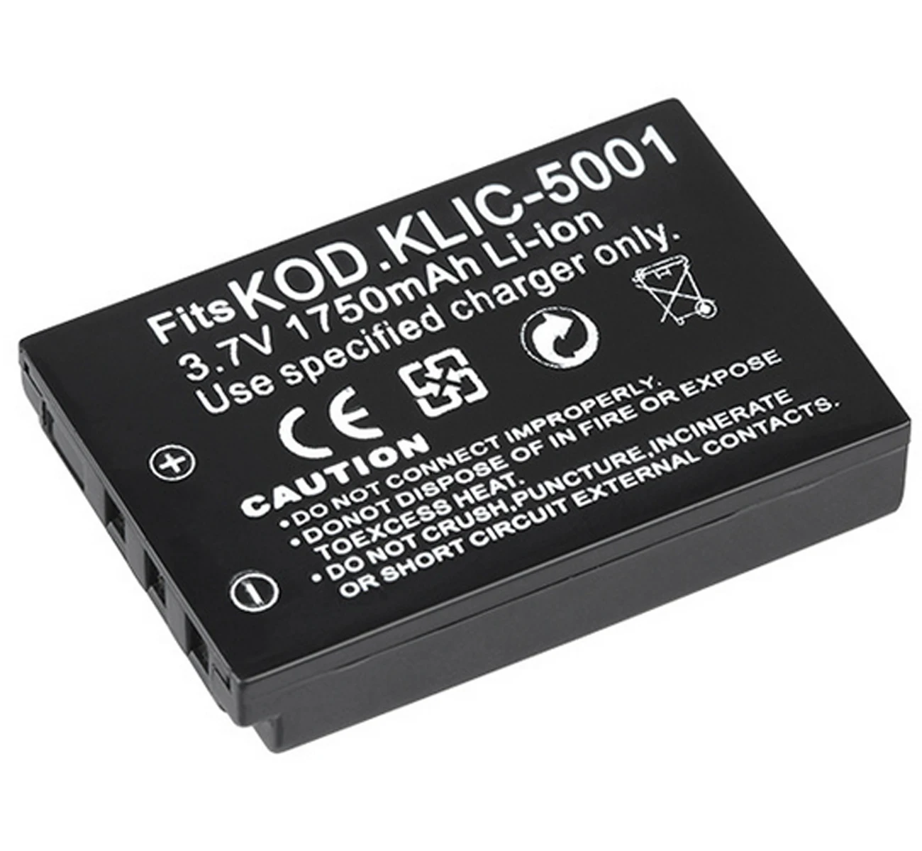 Аккумуляторная батарея для цифровой камеры Kodak KLIC-5001, KLIC5001 и Kodak Easyshare P712, P850, P880, Z7590, DX6490, DX7590 Zoom