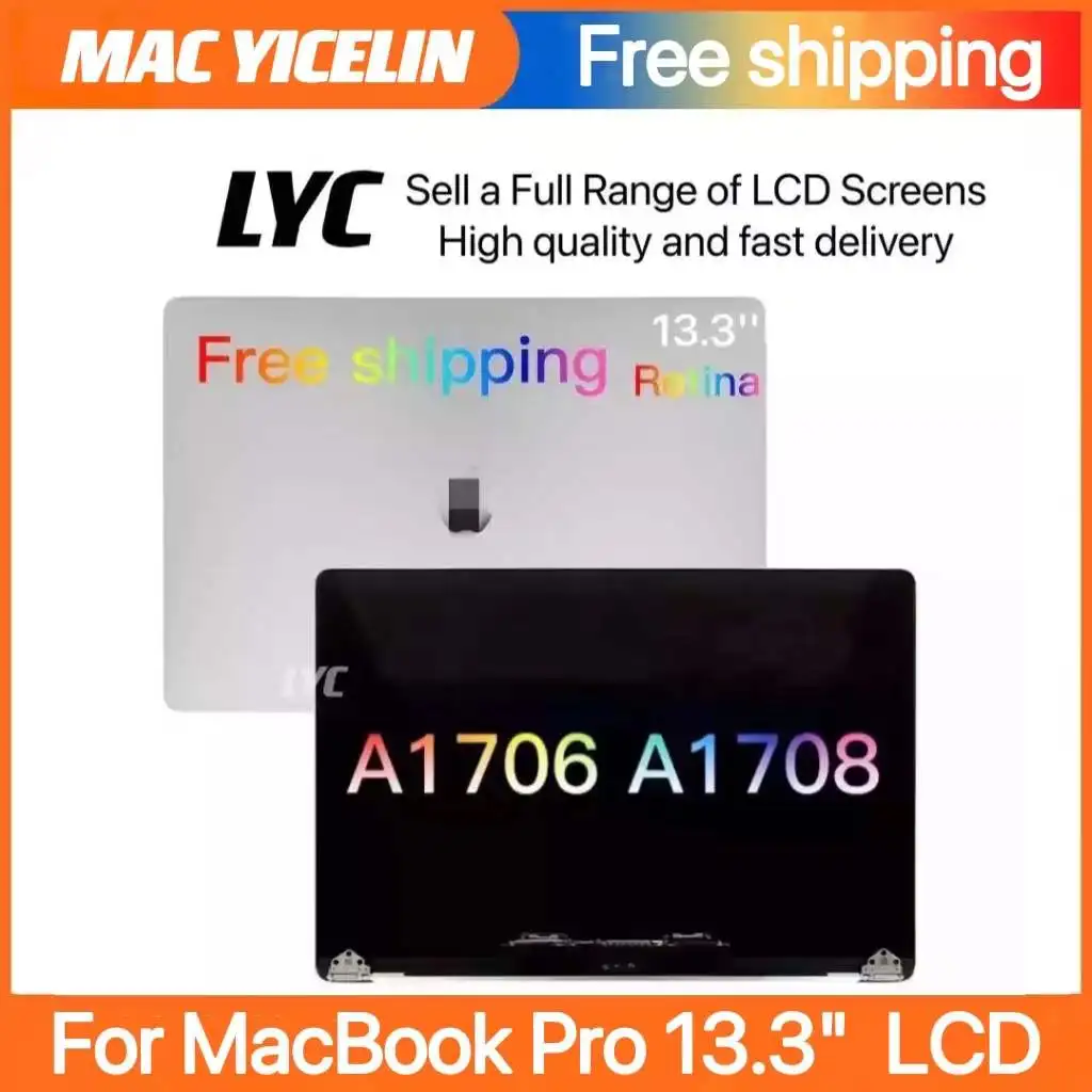 Совершенно новый полный ЖК-дисплей CELIN в сборе для Macbook Pro Retina 13 дюймов A1706 A1708
