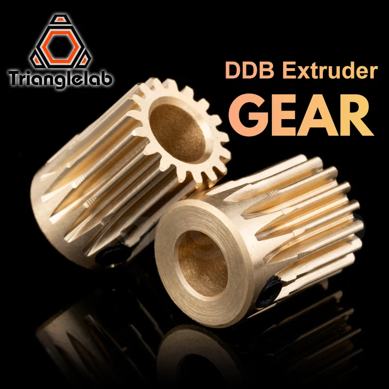 Trianglelab Brass DDB Extruder GEAR Pinion Gear 5mm/0.5M 17T For