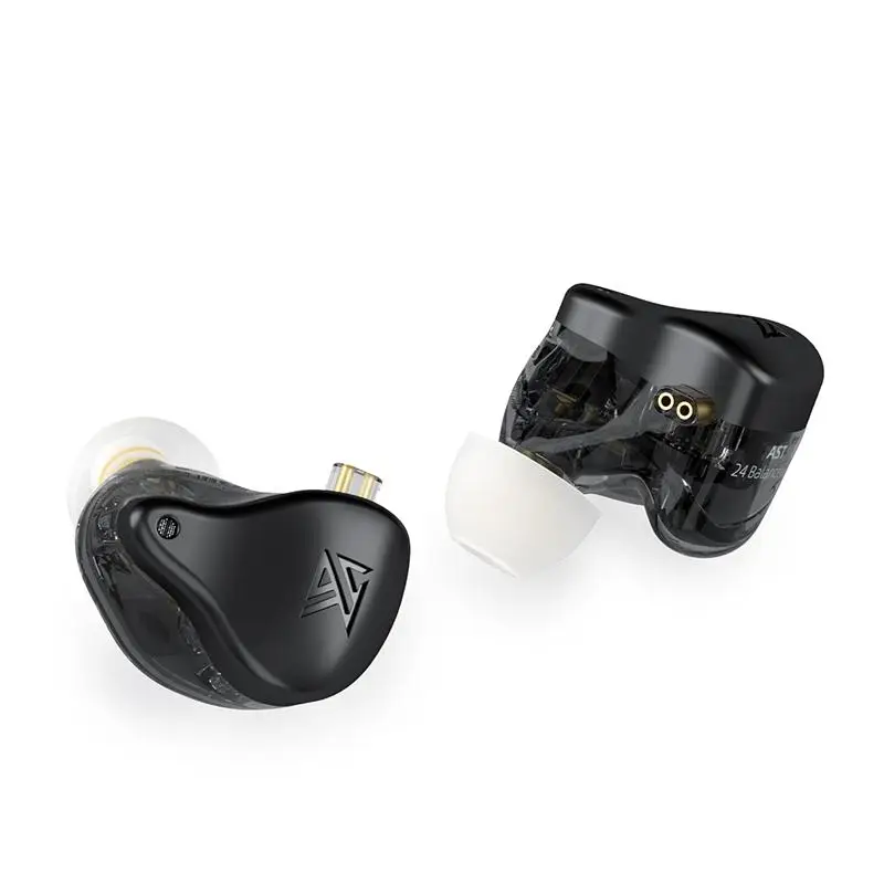 US $128.00 KZ AST 24 BA Balanced Armature Units HIFI Earphones Monitor DJ Headsets Noise Cancelling Earbuds 2PIN Cable KZ ASX AS16 ZAX ZSX