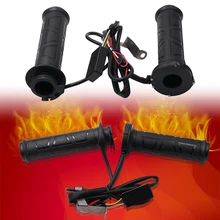 Руль мотоцикла с электрическим подогревом ручки нагревания ручки Регулируемый 12 в 1 пара материал высокого качества