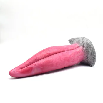 FAAK Magic Tongue Remote Control Vibrator Anal Plug Clitoris Stimulate Sucker USB Rechargable Sex Toys For Women Men Masturbator 3