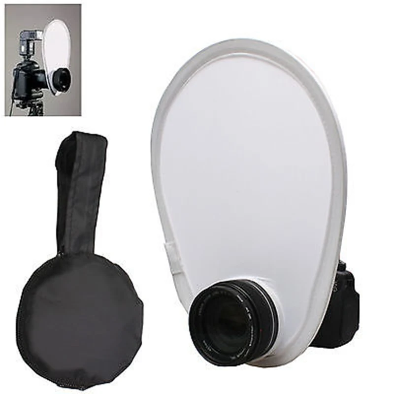 Складная Вспышка Speedlite рассеиватель Отражатель мягкий светильник студия для DSLR камеры легко подходит и снимается