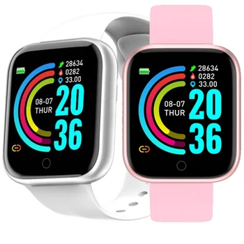 

Y68 Smart Watch Men D20 Pro Fitness Waterproof Tracker Pedometer Bracelet Heart Rate Blood Pressure Smartwatch Android Wear Os