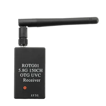 

Mini 5.8G FPV Receiver UVC Video Downlink OTG For VR Android Phone EM88