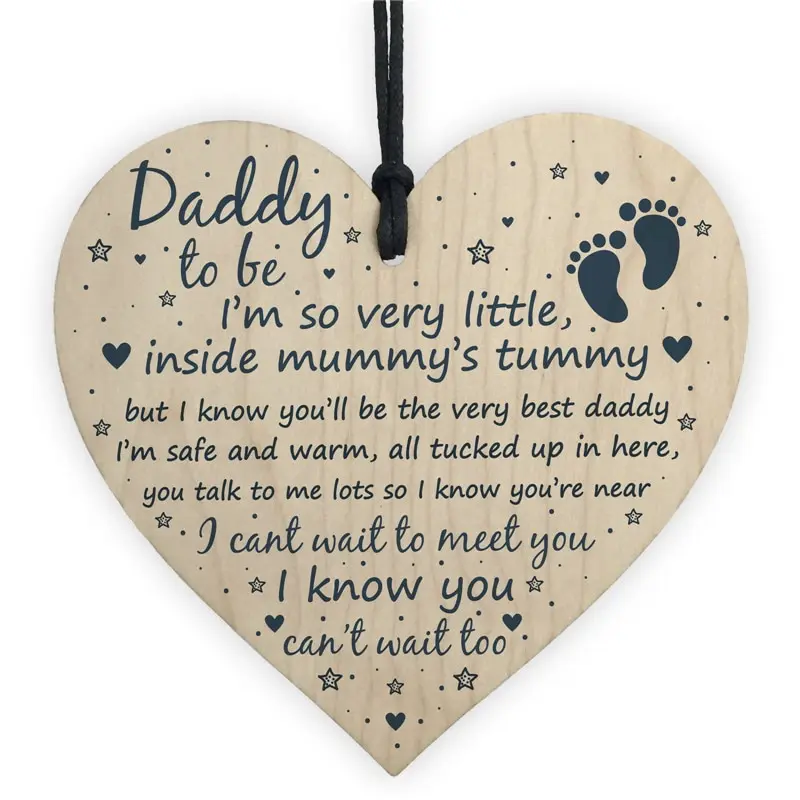 1PC New Year Wooden Door Hanging Sign Kids Bedroom Ornament New Year Party Decoration for Home Wooden Pendant Navidad Gift