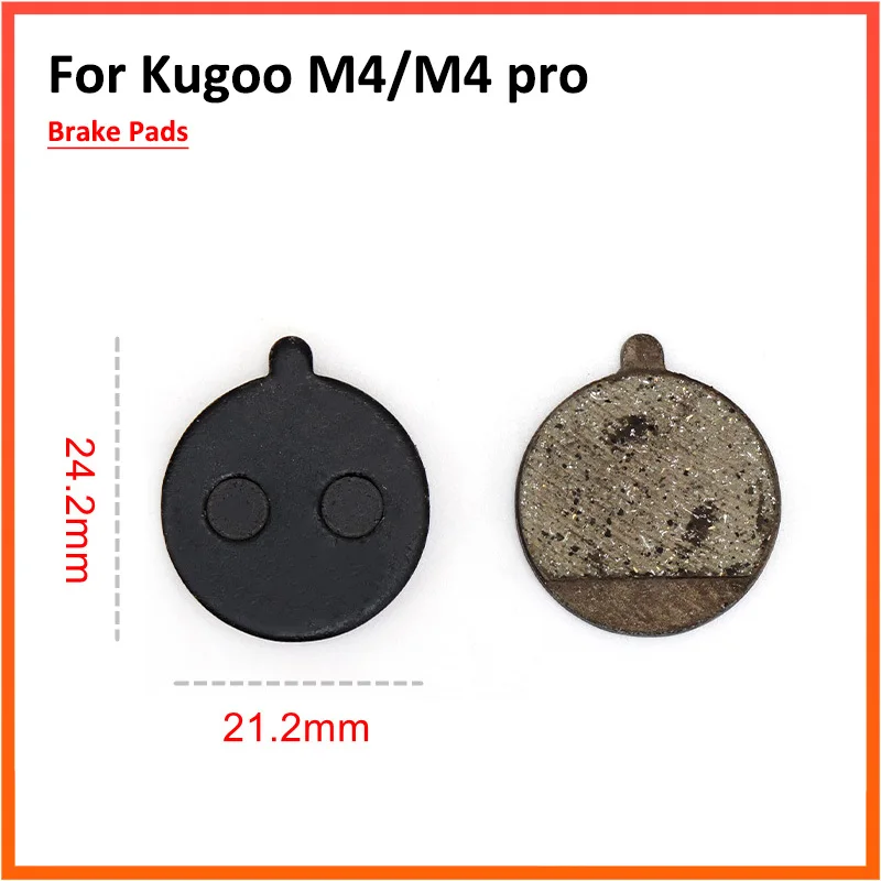 Brake Pads Replacement Parts for KUGOO M4 PRO electric Scooter Folding KickScooter Caliper Disc Braking 1 Pair | Спорт и развлечения