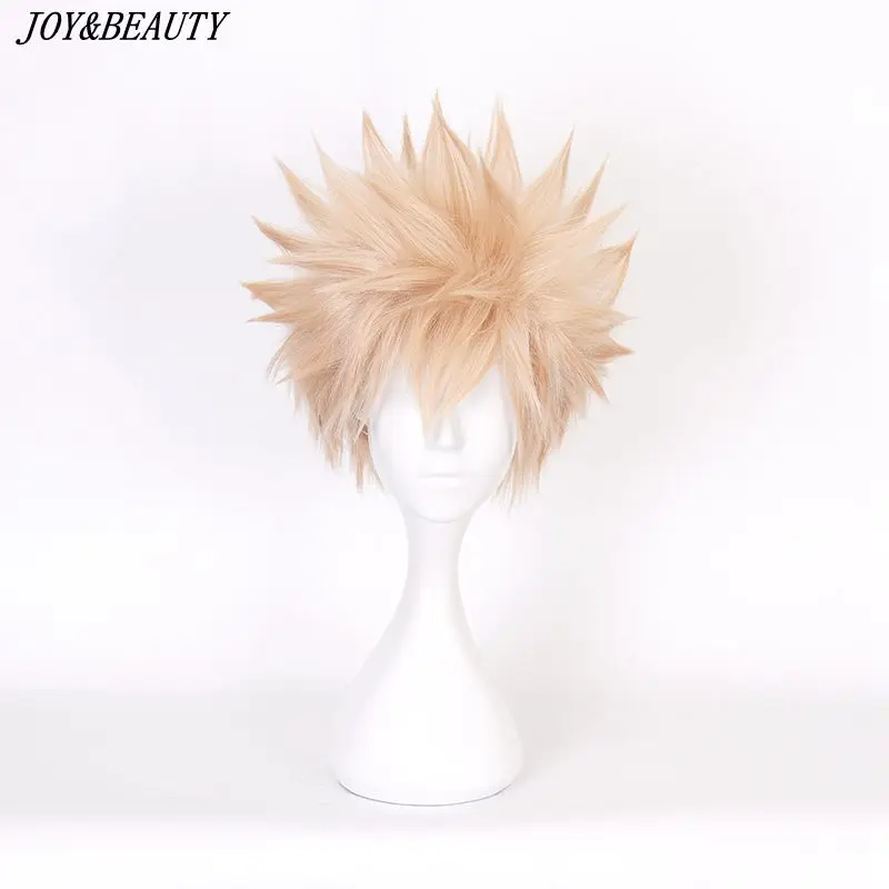 Парик для косплея JOY &amp BEAUTY My Boku no Hero моя Академия Bakugou Katsuki Bakugo синтетический