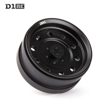 

D1RC 4PCS Metal Alloy 2.2 Beadlock Wheel Rims for 1:10 RC Crawler Axial SCX10 AXI03007 90046 Traxxas TRX4 g500 RC Car Accessorie