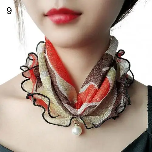 Trendy Scarf Dot Decorative High 