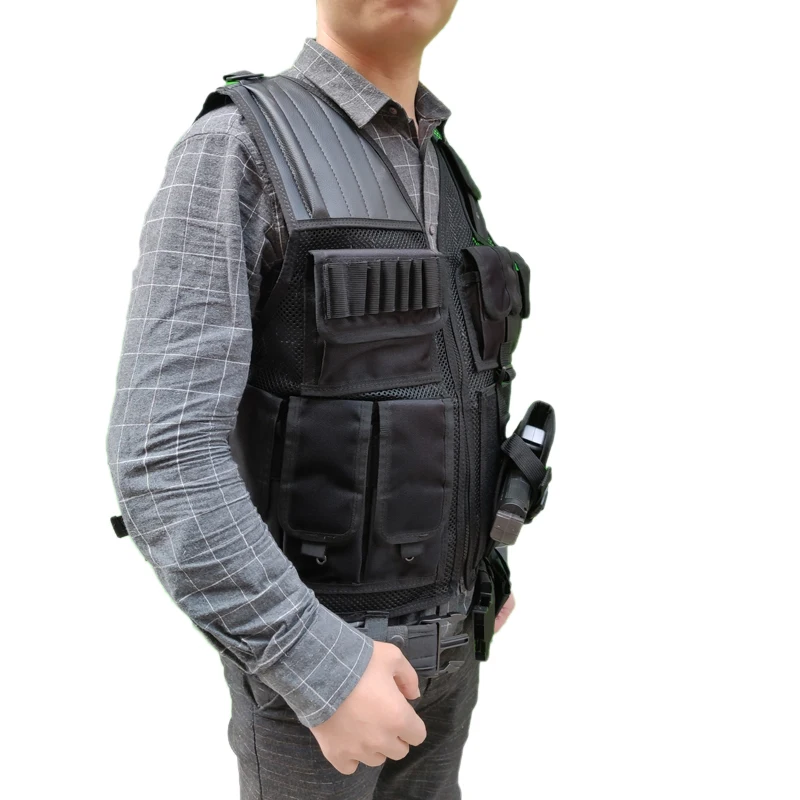 Günstig Jagd Weste Taktische Weste Multi tasche SWAT Armee CS Camping Wandern Zubehör