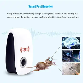 

Multi-Purpose Electronic Ultrasonic Mosquito Killer Reject Magnetic Mouse Mosquito Pest Reject Killer Cockroach Repeller Bu S1I3