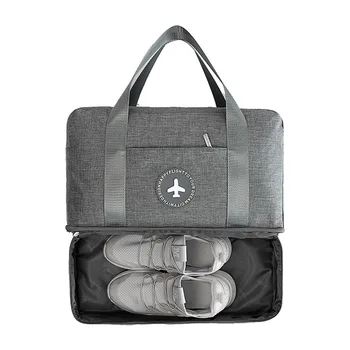 

2019 Waterproof Shoes Bag Oxford Wash Bags Zipper Travel Duffle Clothing Pouch Dry Wet Separation Handbag Beach Package