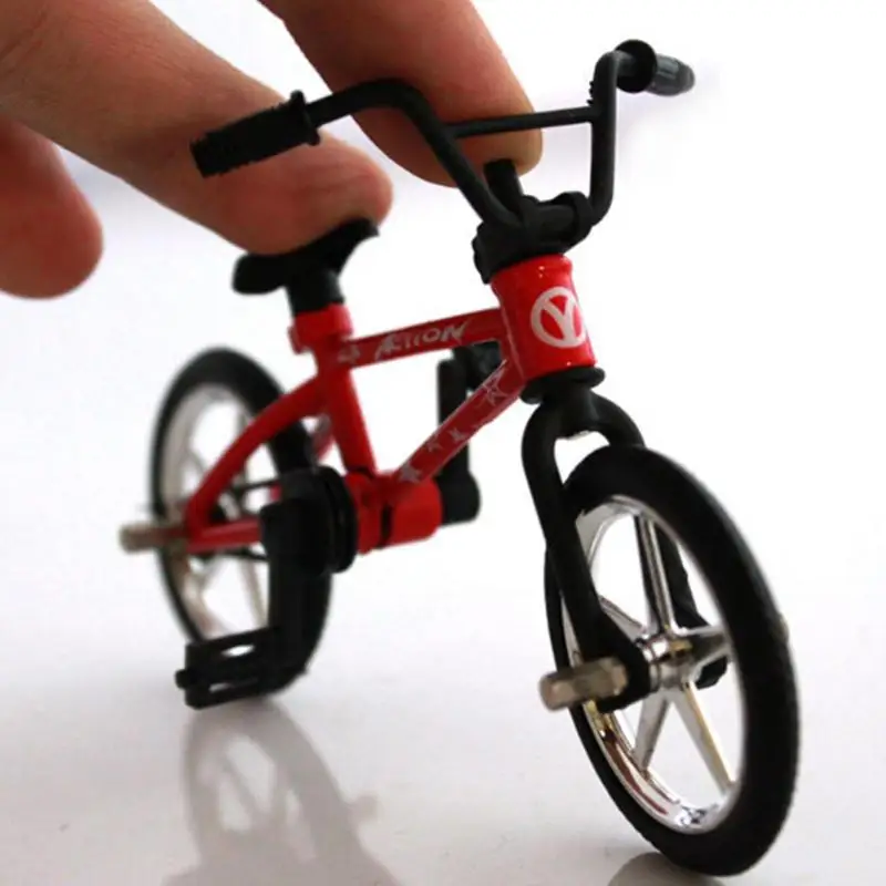 Mini liga BMX bicicleta dedo bicicleta para crianças, brinquedo funcional, várias opções de cores