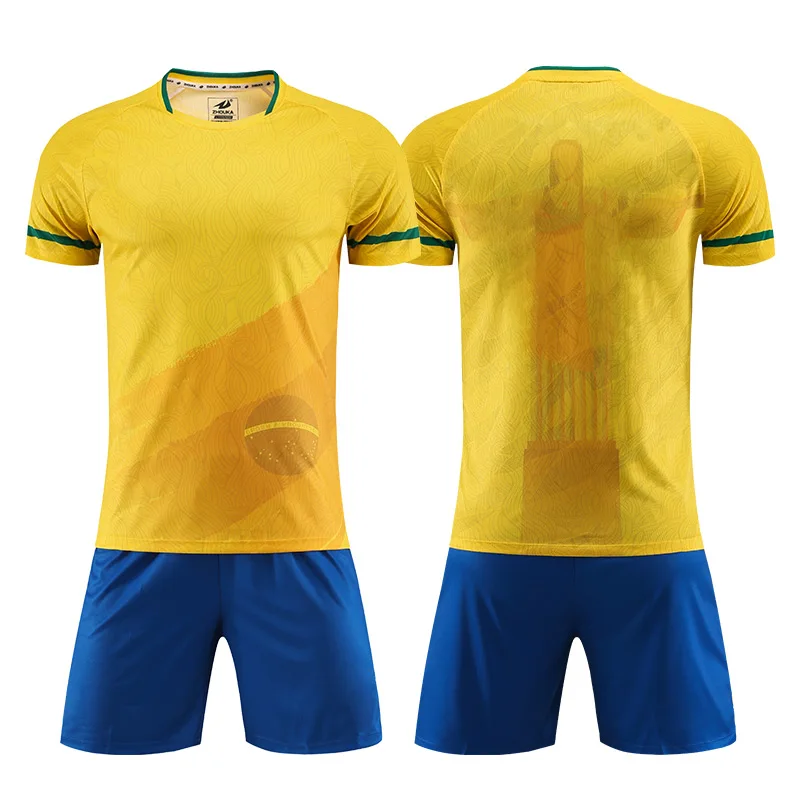 

Sublimated Custom Youth Uniform Football Shirts Soccer Team Jersey/uniform Design Camisa De Futebol Customized Football Kits