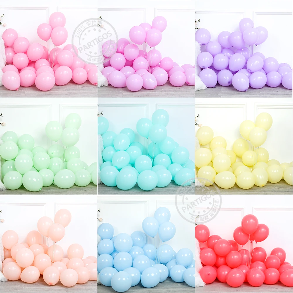 

30pcs 10inch Macarons Latex Ballon Birthday Party Candy Balloons Birthday Party Decorations Kids Baby Shower Wedding Golobos