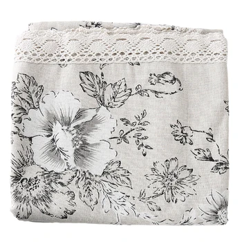 

Decorative Tablecloth Cotton Linen Tablecloth Rectangular Tablecloth Dining Table Cover Fireplace Table Top Tablecloth