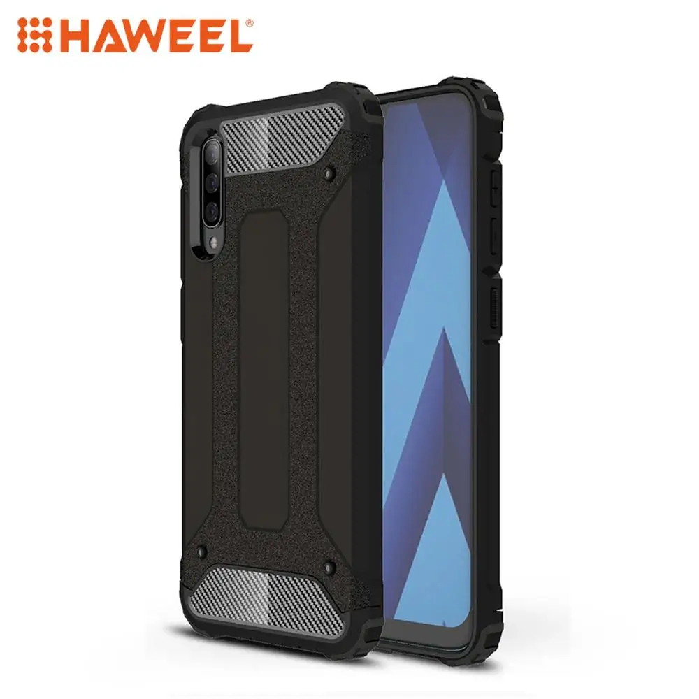 HAWEEL For Galaxy A70 / A60 /Galaxy A50/Galaxy A40 A30 Magic Armor TPU + PC Combination Case | Мобильные телефоны и