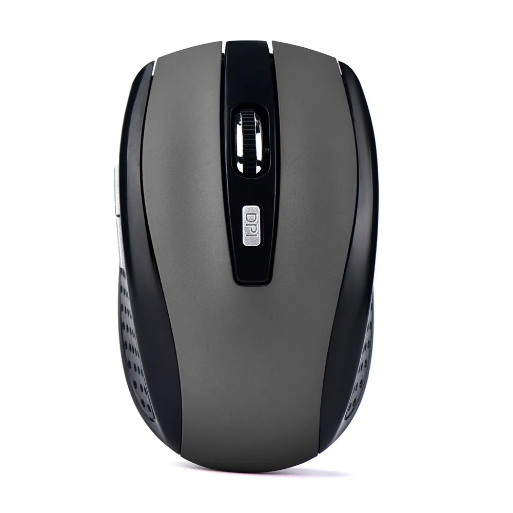 Ratón inalámbrico de 2000DPI para ordenador, receptor óptico USB de 2,4 GHz, Pro Gaming, para portátil y de escritorio