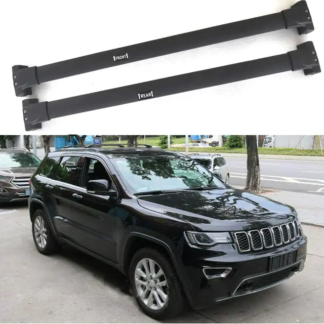 2 Szt Pasuje Do Jeep Grand Cherokee 11 Aluminiowe Poprzeczki Poprzeczki Bagaz Nosnik Transportowy Bagaznik Dachowy Czarny Sklep Online Tanie Tanio Akcesoria