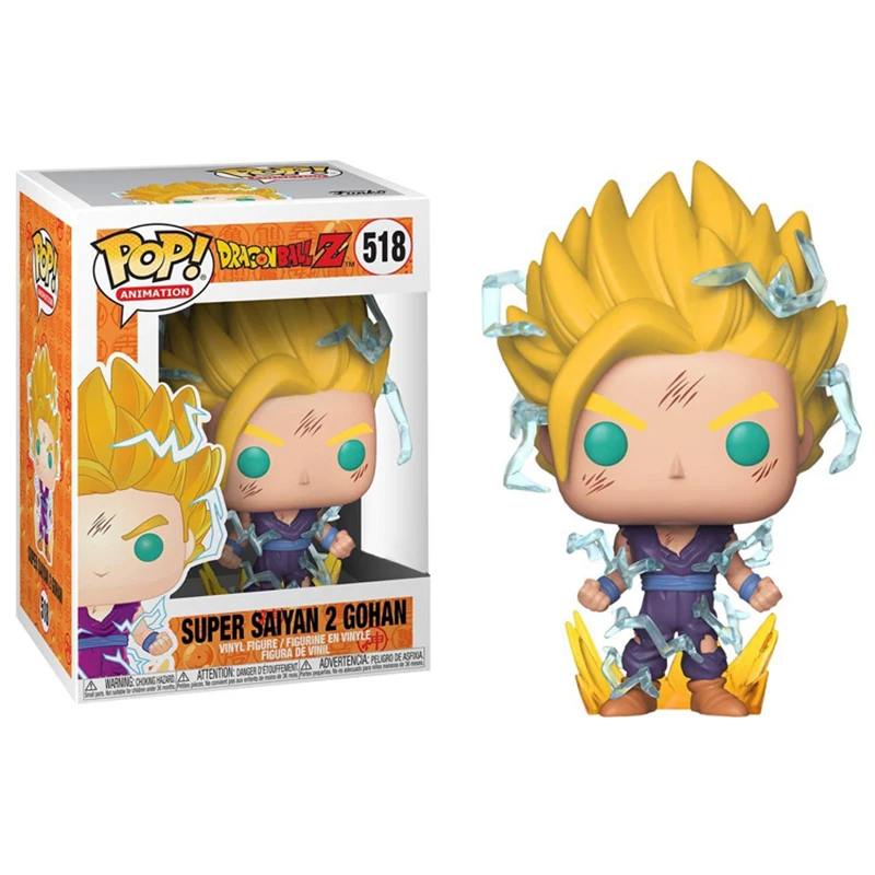 Funko POP Dragon Ball Супер Саян Гоку Веджета, Фриза отличная Аниме Фигурка оригинальная ПВХ Фигурки Коллекционная модель игрушки 2F62