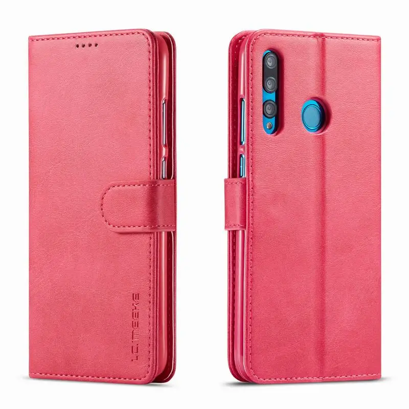 Vintage Leather Flip Wallet Case with Magnetic Closure - Luxury Phone Cover and Holder